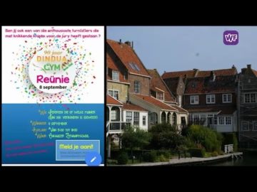 90 jarige Gymclub Dindua houdt een reünie.