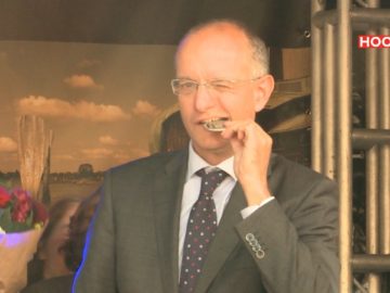 Afscheid burgemeester Hoorn