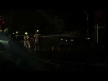 Bestelbus uitgebrand aan de Emmalaan