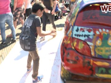 Bevrijdingsfestival gezellig druk