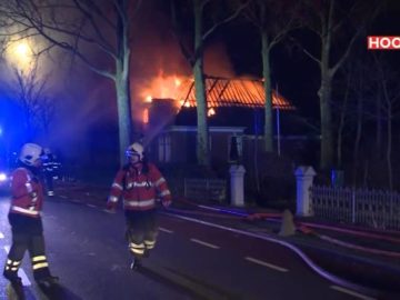 Boerderijbrand Berkhout