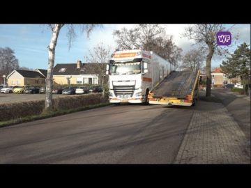 Buurtbewoners pikken de overlast van vrachtwagens niet langer en eisen actie