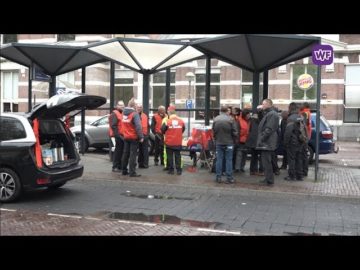 Connexxion   Staken oké, dan ook buiten blijven