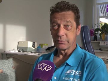 Dakar rijder Marcel Piek is weer thuis met diverse botbreuken