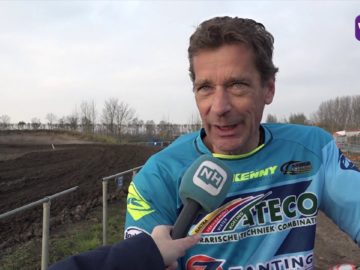 Endurancerijder Marcel Piek aan de start in de Dakar-rally Peru