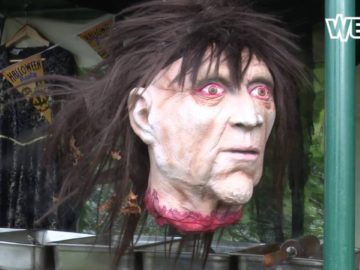 Eng, maar gezellig: Halloweenfair West-Friesland