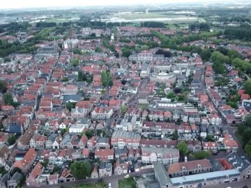 Enkhuizen van boven [drone]