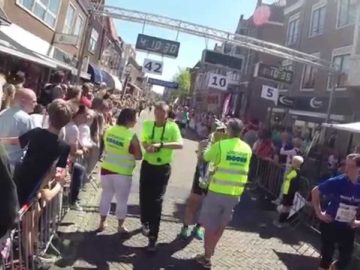 Finish video 10km Hoorn Marathon 2014