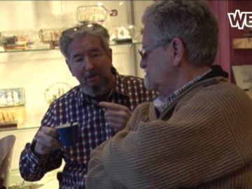 Flessenscheepjesmuseum in zwaar weer