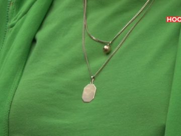 Gouden medaillon verloren