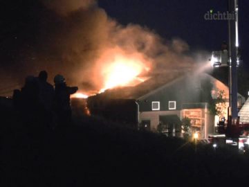 Grote brand Wervershoof