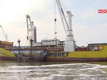 Halve Maen in Hollandse wateren