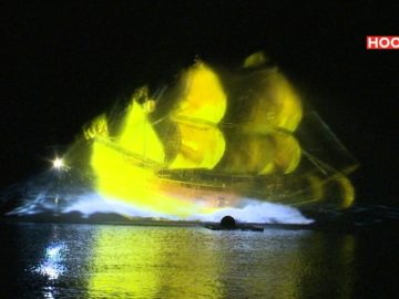 Halve Maen in Hoorn aangekomen