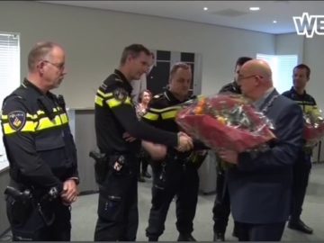 Helden die vader en dochters redden in het zonnetje gezet