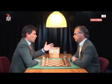 Het Politieke Schaakspel – Hoorn; Ronald Louwman (VVD) tegen Symen v/d Meer (Hoorns Belang)