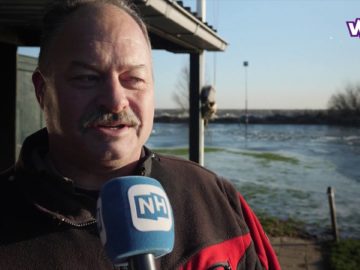 Hoge waterstand nekt gebruikers hondentrainingsveld Enkhuizen