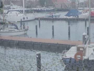 Hoogwater havens Medemblik en Andijk