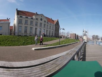 Hoornse haven en Oostereiland in 360 video