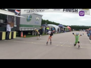 Internationale skeelerwedstrijden Medemblik