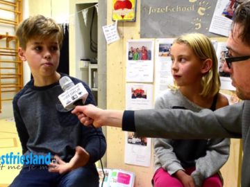 Kinderen St. Jozefschool schrijven en promoten boek voor Kika