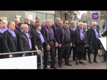 Koopkorenfestival Enkhuizen was genieten van smartlappen en meer….