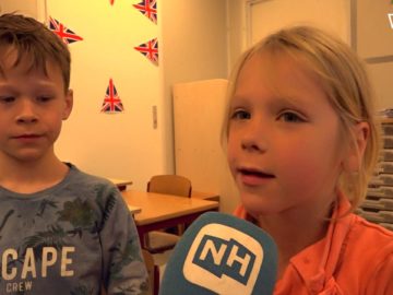 Leerlingen OBS De Driespan Enkhuizen weer naar school