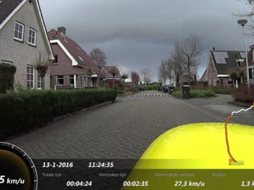 Ligfiets video rit Opmeer Hoogwoud