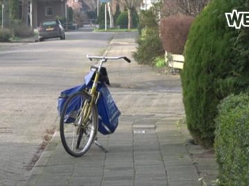 Na 45 jaar stoppen met folders bezorgen