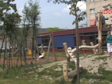 Natuurspeeltuin Jules Verne geopend