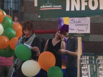 Opening dehoornsestraatjes in Hoorn