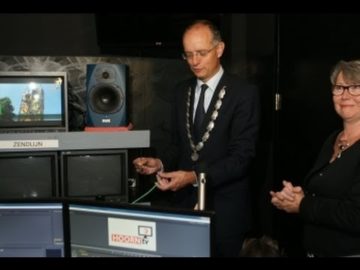 Opening studio HoornTV