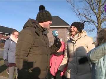 Rondrit Irene Schouten door Wervershoof