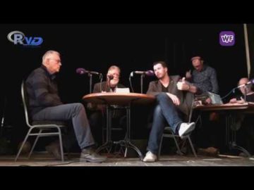 Schaakborddiscussie Hoorn: Dirk Oud (CDA) en Nico Oudheusden (HSP)