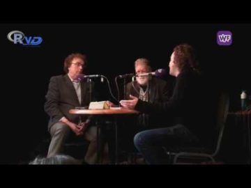 Schaakborddiscussie Hoorn: Robert Vinkenborg en Menno Jas