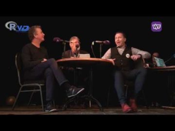 Schaakborddiscussie Hoorn: Simon Broersma (Tonnaer) en Samir Bashara (GrL)