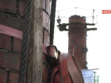 Schoorsteen Blokker verplaatst