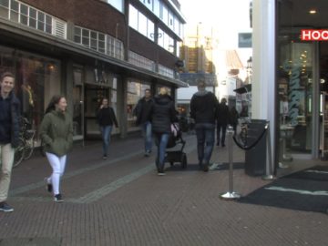 Sinterklaasdrukte in de binnenstad