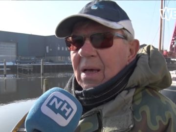 Spookbootje ligt in Medemblikse haven