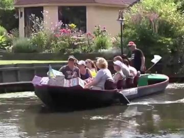 Stede Broec 650 jaar ,schuitentocht 2 aug. 2014