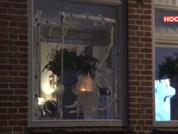 Stenengooier in Enkhuizen