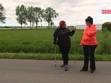 Taxi doorgereden na aanrijding