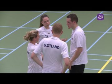 Uniek korfbalduel Westfriese amateurclubs spelen tegen nationaal team Schotland