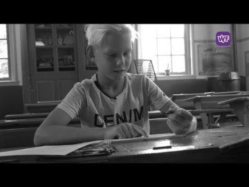 Vandaag konden alle linkshandigen leren schoonschrijven