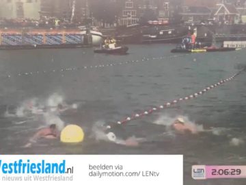 VanRouwendaal mist boei 10km Open Water Hoorn