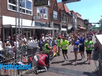 Video op Finish Marathon Hoorn (deel 2)
