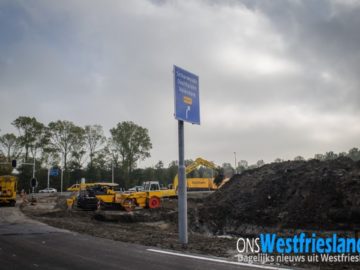 Werkzaamheden en oplevering afrit Avenhorn A7