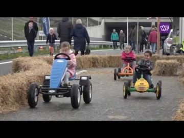 Wielrennen en hardlopen over de nieuwe Westfrisiaweg is ‘een hele beleving’