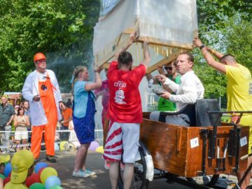 Zonnige start Huttendorp in Hoorn [video+foto’s]