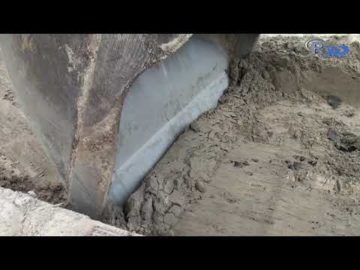 Rioolwerkzaamheden in de Siriusstraat.